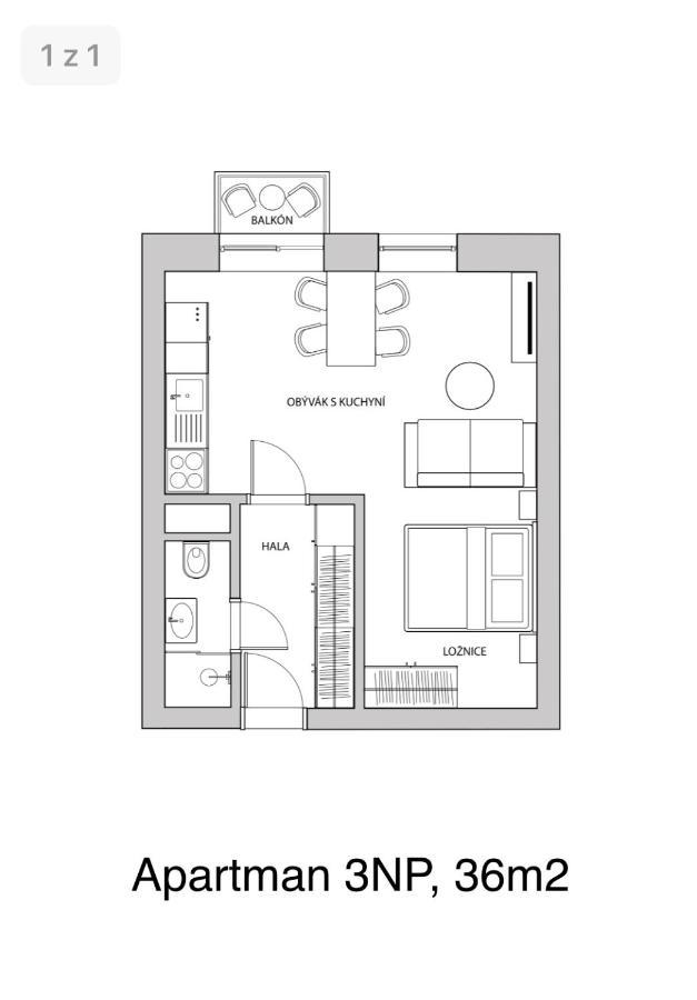 Klinovec Apartments Luxury Loučná pod Klínovcem Eksteriør bilde